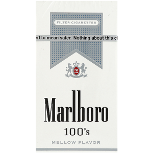 Marlboro Filter Cigarettes Silver Pack 100'S