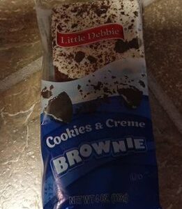 Little Debbie Cookies & Cream Brownie