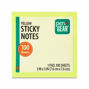 Pen+Gear Yellow Sticky Notes
