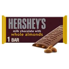 Hershey'S Milk Chocolate With Almonds